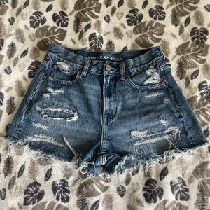 AE super hi-rise festival shorts - size 2
